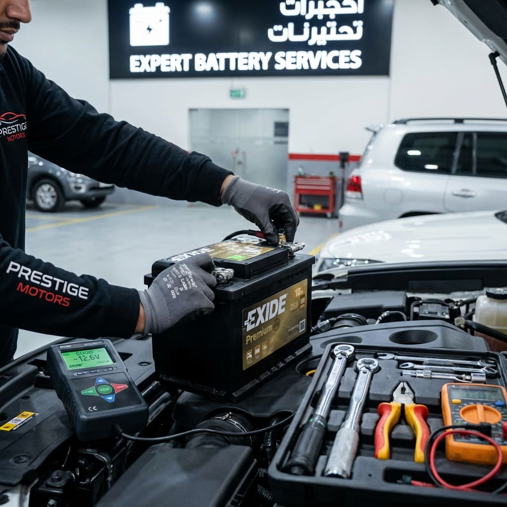 Car battery service