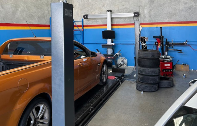 Wheel alignment service